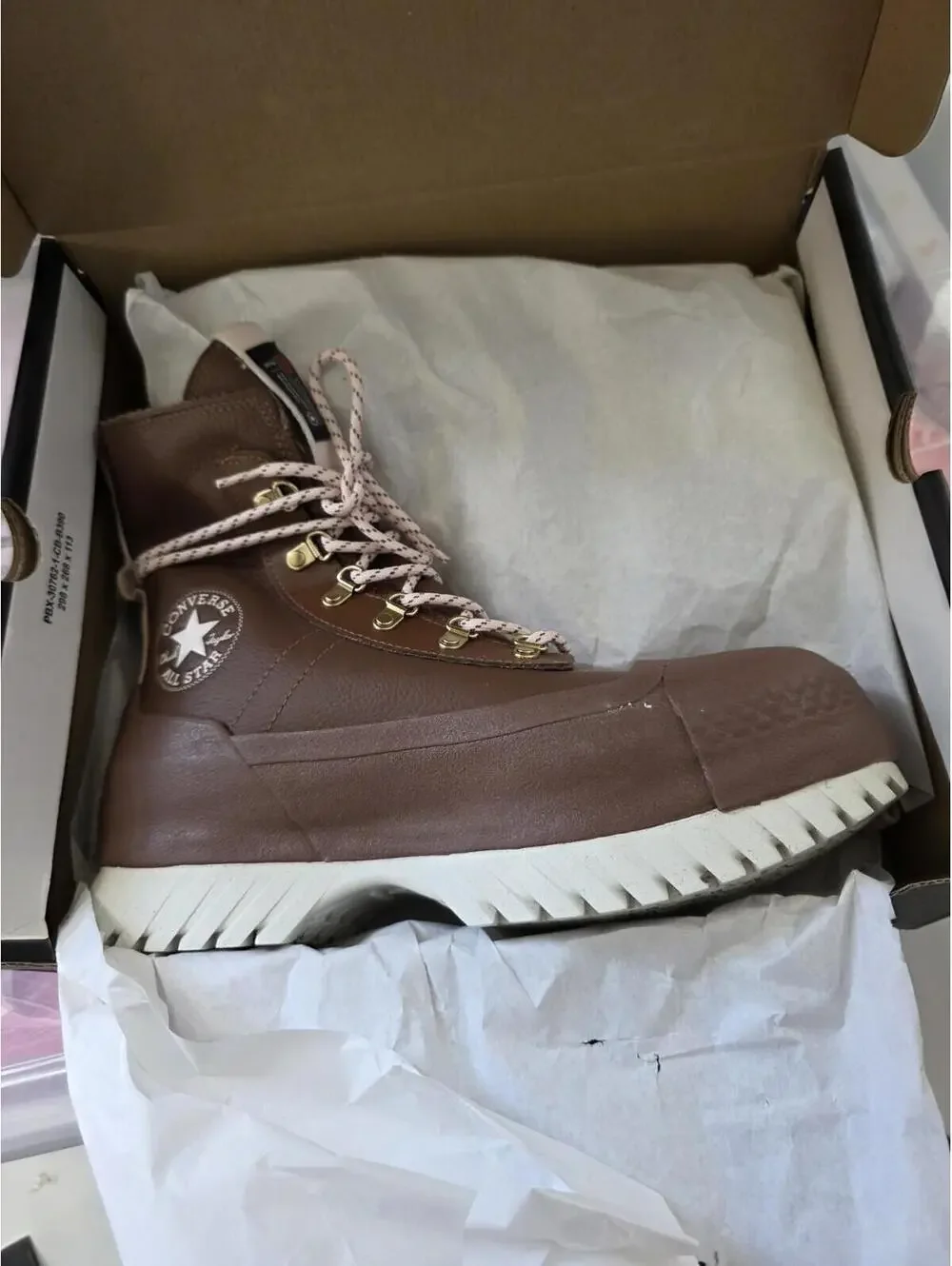 Chuck Taylor All Star Lugged 2.0 CC X-Hi Waterproof Brown W 7.5/ M 5.5